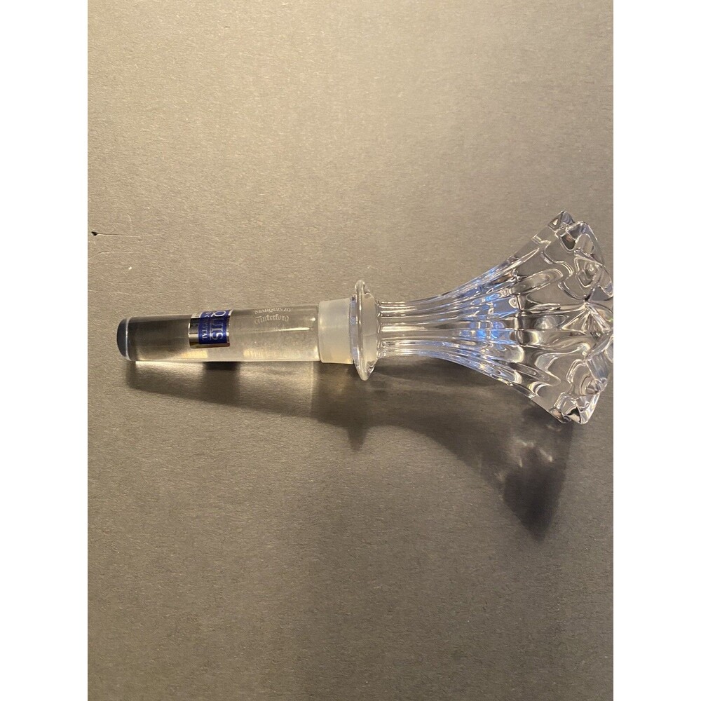 Waterford Marquis Brookside 5" Crystal Wine Bottle Decanter Stopper - New No Box